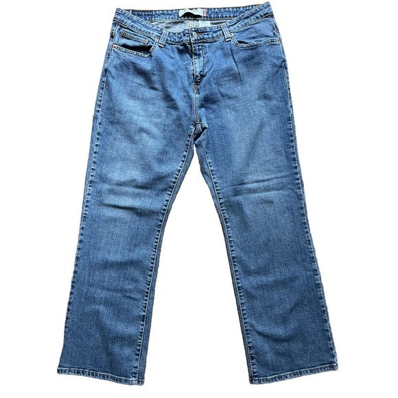 Levi 515 Jeans Womens 20M Blue Denim Bootcut Cotton Blend Casual (L) 29 x (w) 36 - Picture 1 of 16